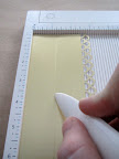 For an added effect on the inner part of the medallion, score the punched strip 1.25 For an added effect on the inner part of the medallion, score the punched strip 1.25