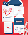 Kiss stationery clip art