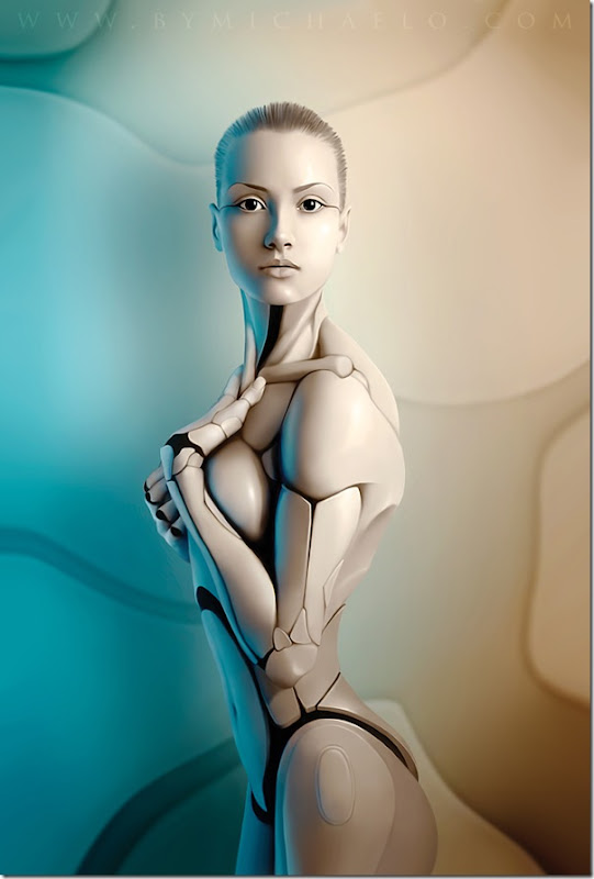 性感美女機器人-2