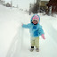 Alice, the little snow bunny!