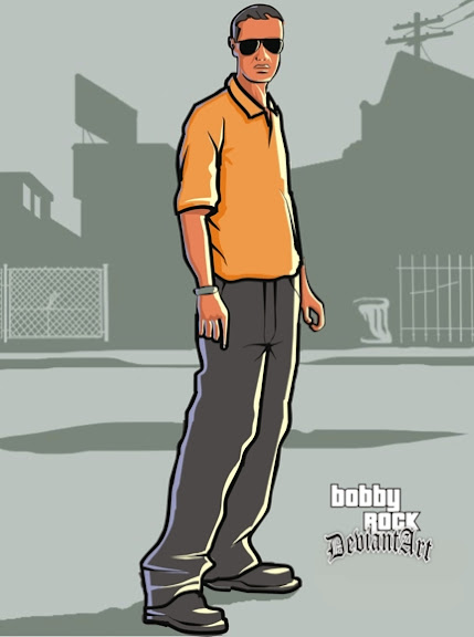 Bobby Sandhu Deviant Art portfolio ID in GTA Style