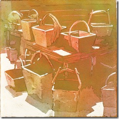 Flea Market Series #3 baskets