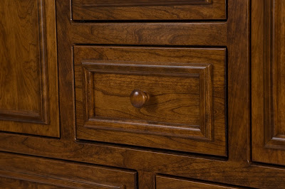 Lotus Dresser in Antque Cherry