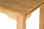 70 x 32 Harvest Dining Table in Natural Soft Maple