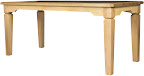 70 x 32 Harvest Dining Table in Natural Soft Maple