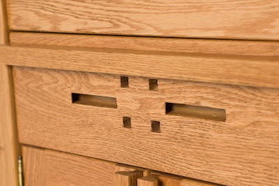 Florence Nightstand in Cinnamon Oak