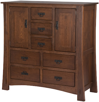 Seville Dresser in Chocolate Cherry