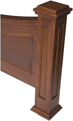 Concord Bed, Chcolate Cherry
