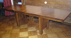 70 x 32 Mission Dining Table with 18