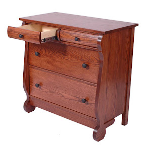 Classic Changing Table, Oak Hardwood, Medium Finish