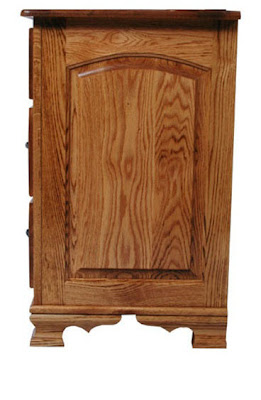 Prairie Dresser, Oak Hardwood, Medium Finish