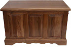 Hope Chest, Walnut Hardwood, Natural Finish