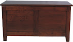 Shaker Cedar Chest, Cherry Hardwood, Antique Finish