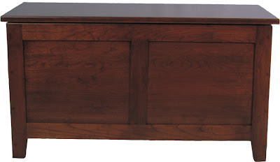 Shaker Chest, Cherry Hardwood, Antique Finish