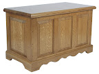 Hope Chest, Quarter Sawn Oak Hardwood, Rustic Finish