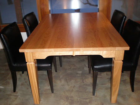 51" x 36" Harvest Table in Cinnamon Oak