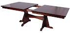 70 x 46 Huntington Dining Table, Walnut Hardwood, Winter Finish