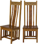 Shenzen Mission Dining Chair, Natural Cherry