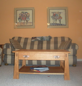 Seville Coffee Table in Natural Cherry