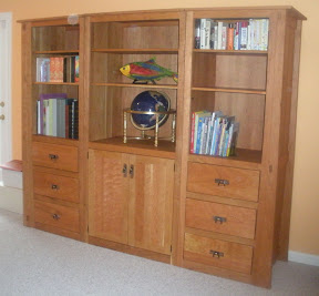 Seville Wall Cabinet in Natural Cherry