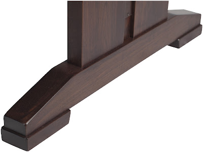 80 x 42 Santego Dining Table in Smoky Walnut