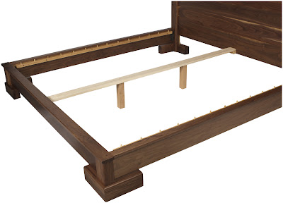 Sumatra Platform Bed in Oil & Wax Walnut