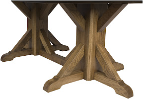 72 x 72 Alexandria Dining Table in Sunset Hickory