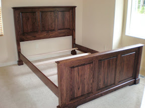 Hudson Bed Frame in Lexinton Oak