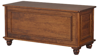 Lotus Chest, Antique Cherry