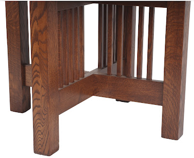 54 Inch Diameter Vail Dining Table in Mahogany Oak