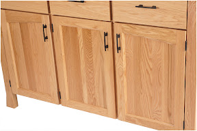 Palmero Kitchen Buffet  in Natural Oak