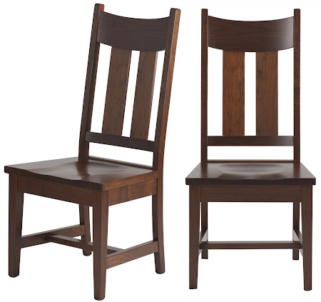 Montrose Dining Chair in Chocolate Cherry