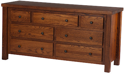 Ashton Bedroom Dresser, Autumn Oak
