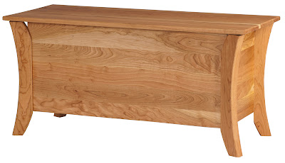42"  kyoto chest in natural cherry