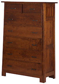40" x 60" Teton Dresser in Antique Cherry