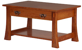 Seville Coffee Table in Red Cherry