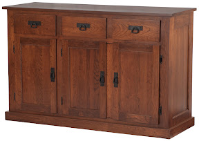 56 x 36 Mission Buffet in Wild Cherry