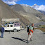  &ndash; jeep, trekkers, barren hills and mountains along the Jomsom trail