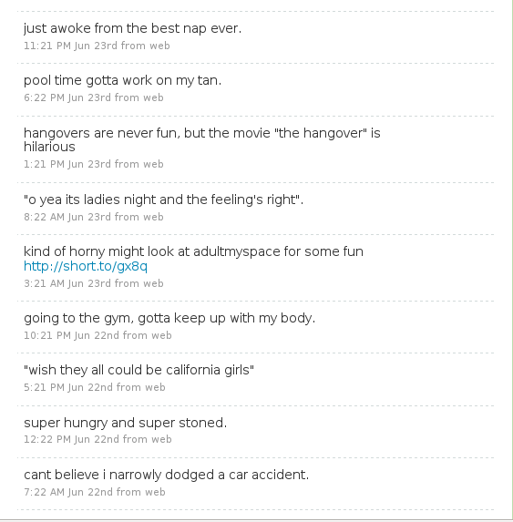 Twitter spam