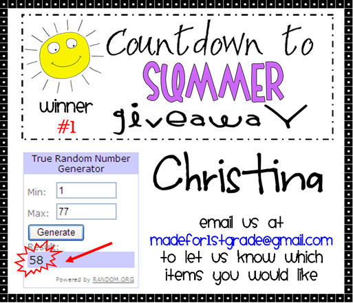 countdown to summer winner 1