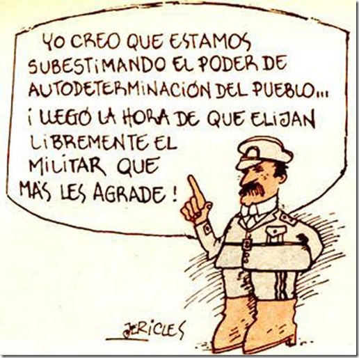 militar postulandose