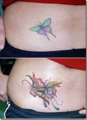 Women's Ink Cover Up Tattoos