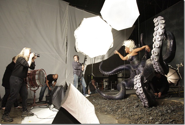 BTS Queen Latifah as Ursula from The Little Mermaid for Disney Parks