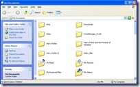 Common File and Folder Tasks shown