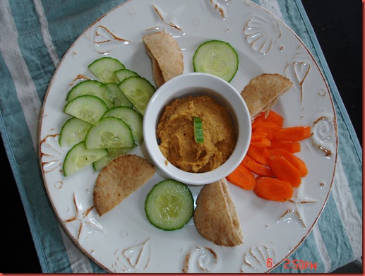 hummus snack