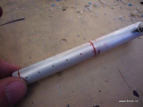 airsoft, amortizor, home-made