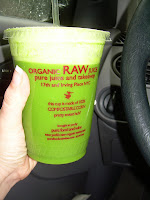 So yummy..greens, lemon, and ginger