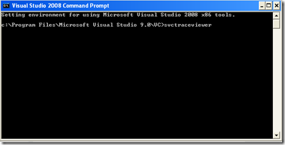 How to use Service Trace Viewer to check Service Details in WCF &ndash; VS 2008 