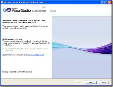 Step By Step Guide to Install Microsoft Visual Studio 2010 Ultimate Beta 2