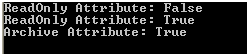 How to Set File Attribute using C#
